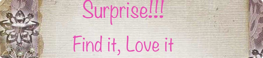 SURPRISE!!!  Find, Love.